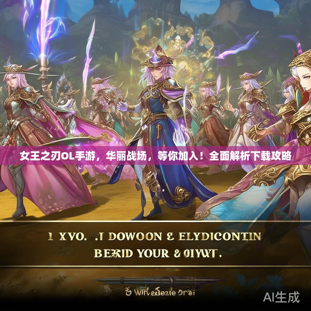 女王之刃OL手游，华丽战场，等你加入！全面解析下载攻略