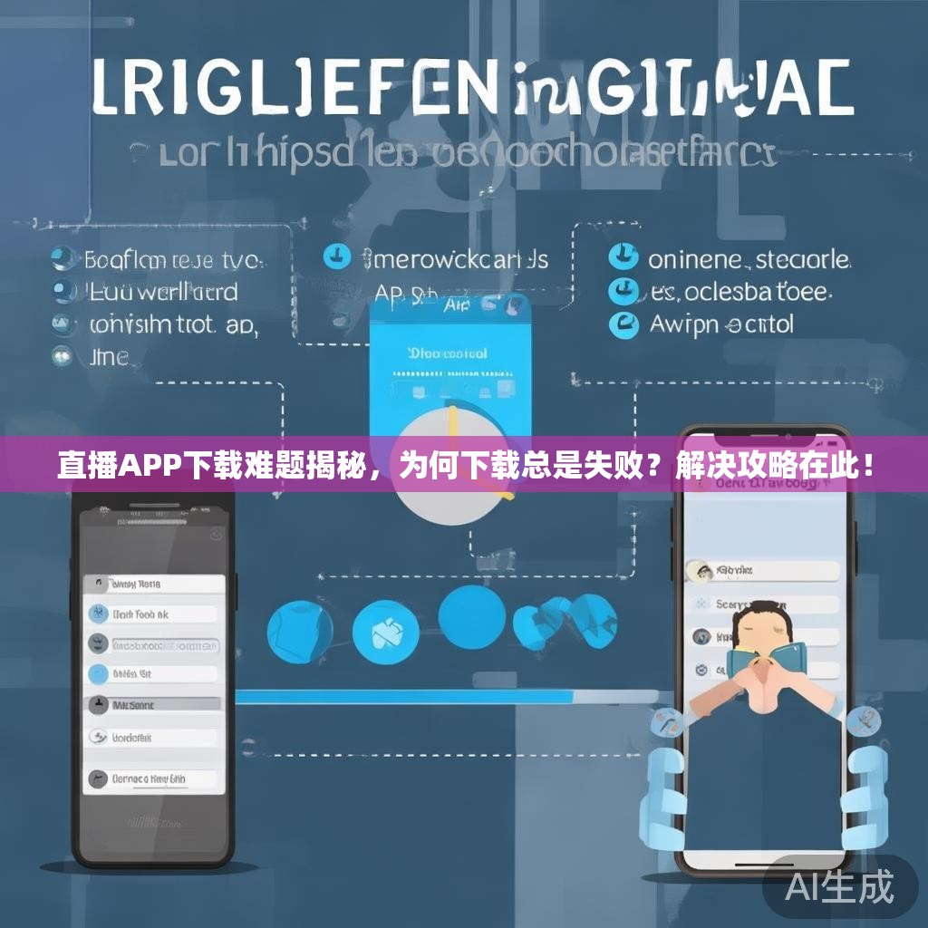 直播APP下载难题揭秘,为何下载总是失败?解决攻略在此! 直播APP下载难题揭秘,为何下载总是失败?解决攻略在此!