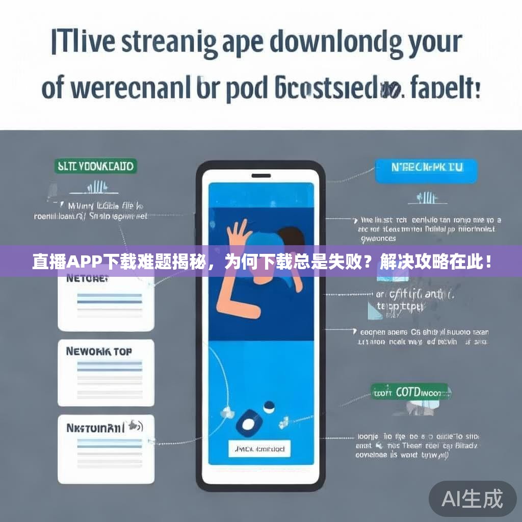 直播APP下载难题揭秘,为何下载总是失败?解决攻略在此! 直播APP下载难题揭秘,为何下载总是失败?解决攻略在此!