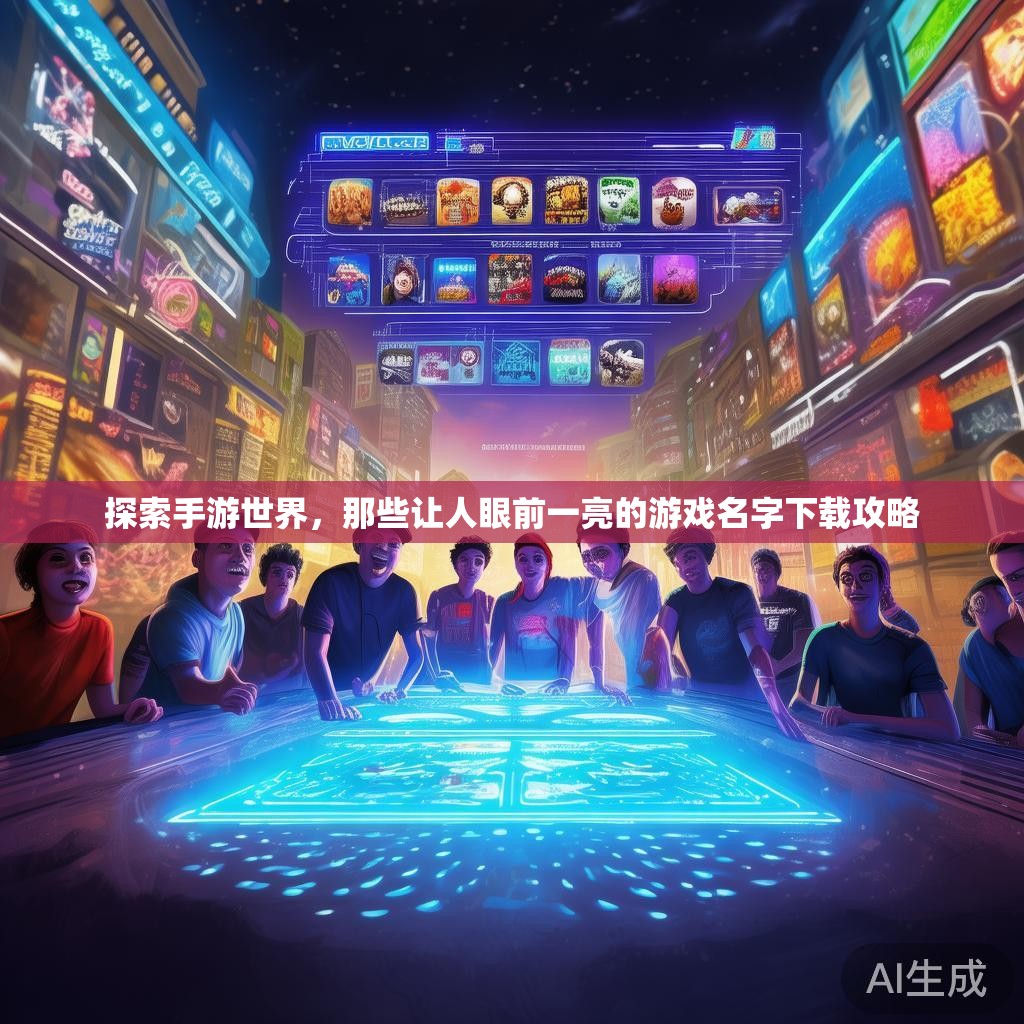 探索手游世界,那些让人眼前一亮的游戏名字下载攻略 探索手游世界,那些让人眼前一亮的游戏名字下载攻略
