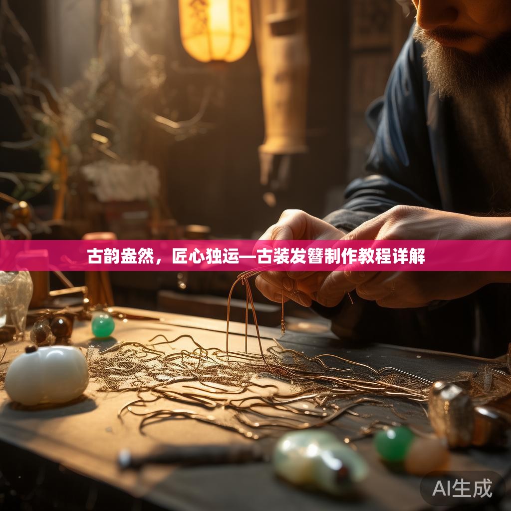 古韵盎然,匠心独运—古装发簪制作教程详解 古韵盎然,匠心独运—古装发簪制作教程详解