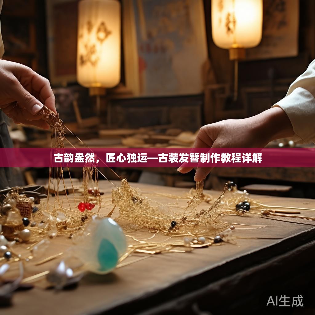 古韵盎然,匠心独运—古装发簪制作教程详解 古韵盎然,匠心独运—古装发簪制作教程详解