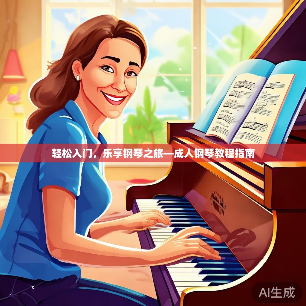 轻松入门,乐享钢琴之旅—成人钢琴教程指南 轻松入门,乐享钢琴之旅—成人钢琴教程指南