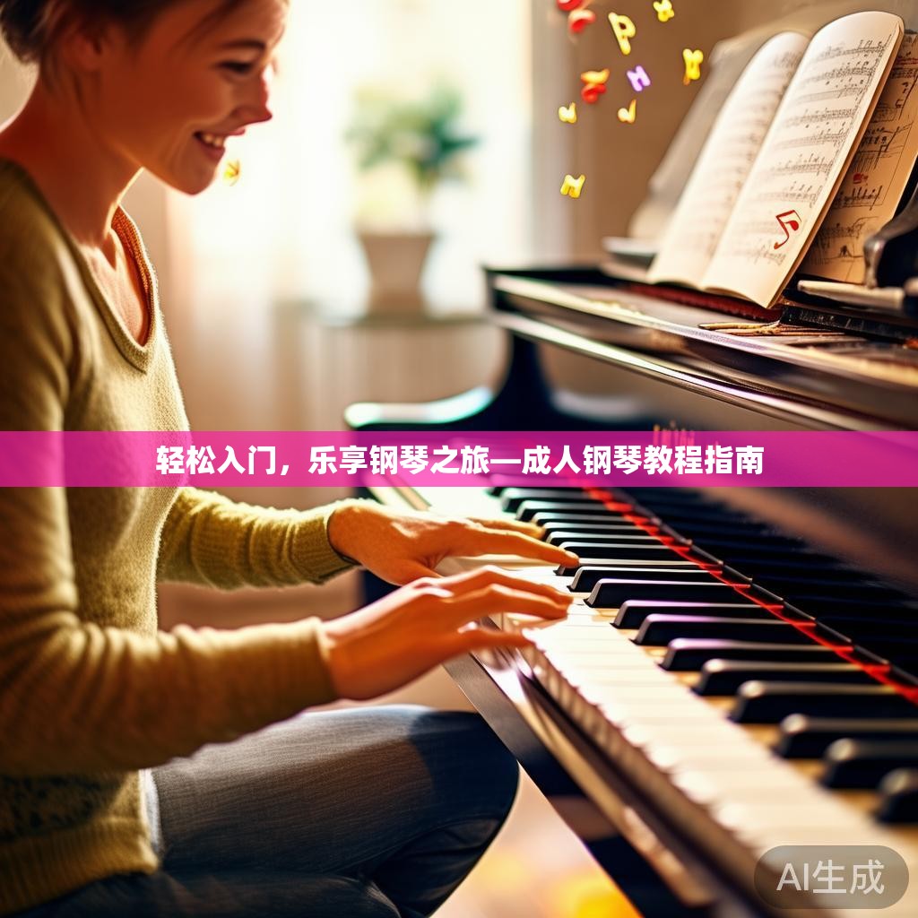 轻松入门,乐享钢琴之旅—成人钢琴教程指南 轻松入门,乐享钢琴之旅—成人钢琴教程指南