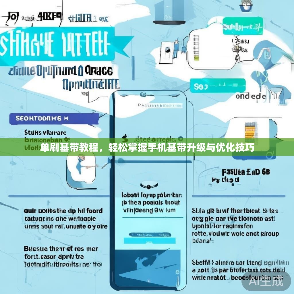 单刷基带教程,轻松掌握手机基带升级与优化技巧 单刷基带教程,轻松掌握手机基带升级与优化技巧
