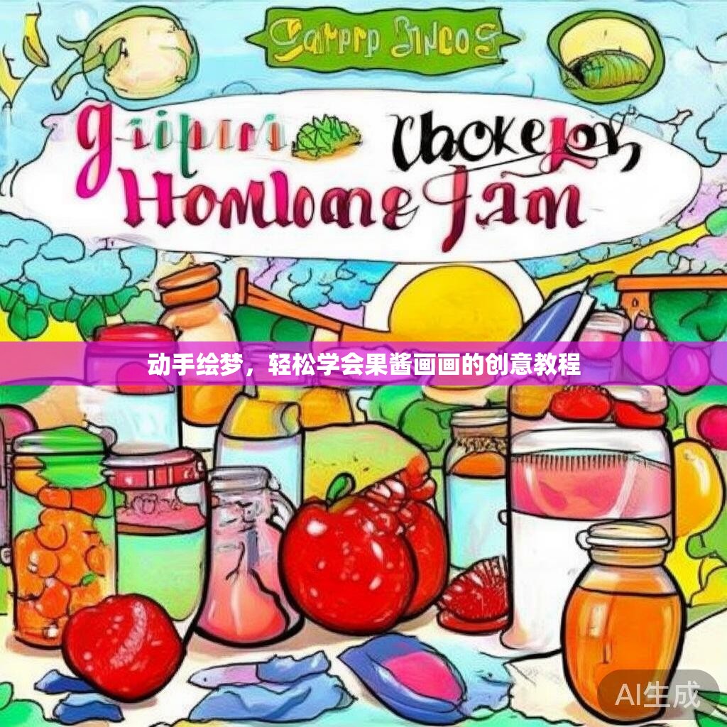 动手绘梦,轻松学会果酱画画的创意教程 动手绘梦,轻松学会果酱画画的创意教程