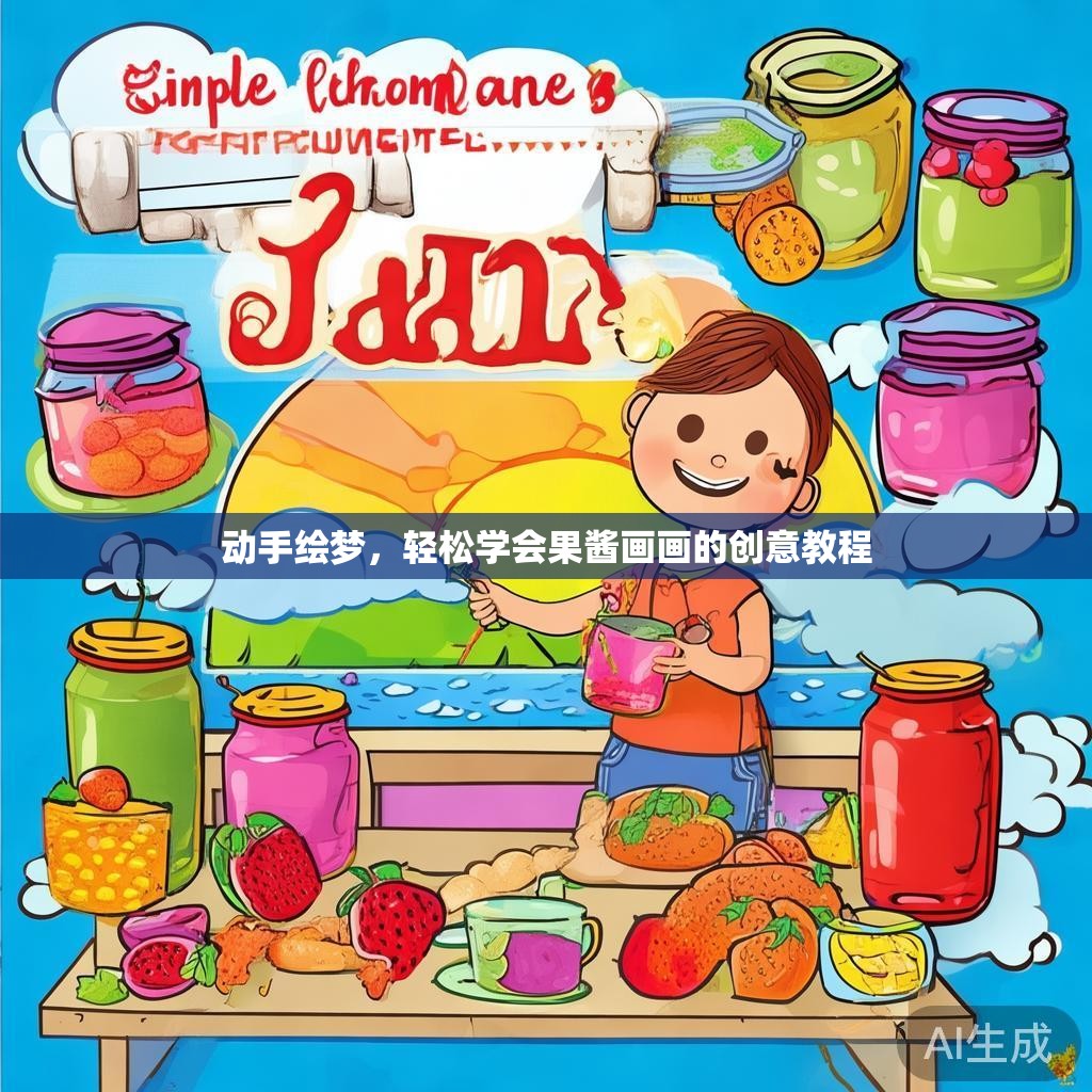 动手绘梦,轻松学会果酱画画的创意教程 动手绘梦,轻松学会果酱画画的创意教程