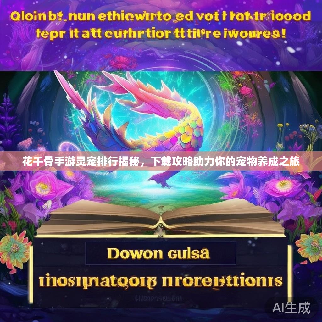 花千骨手游灵宠排行揭秘,下载攻略助力你的宠物养成之旅 花千骨手游灵宠排行揭秘,下载攻略助力你的宠物养成之旅