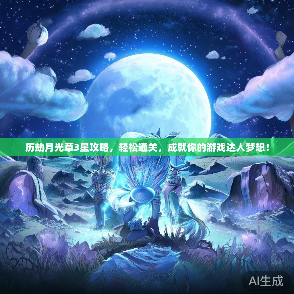 历劫月光草3星攻略,轻松通关,成就你的游戏达人梦想! 历劫月光草3星攻略,轻松通关,成就你的游戏达人梦想!