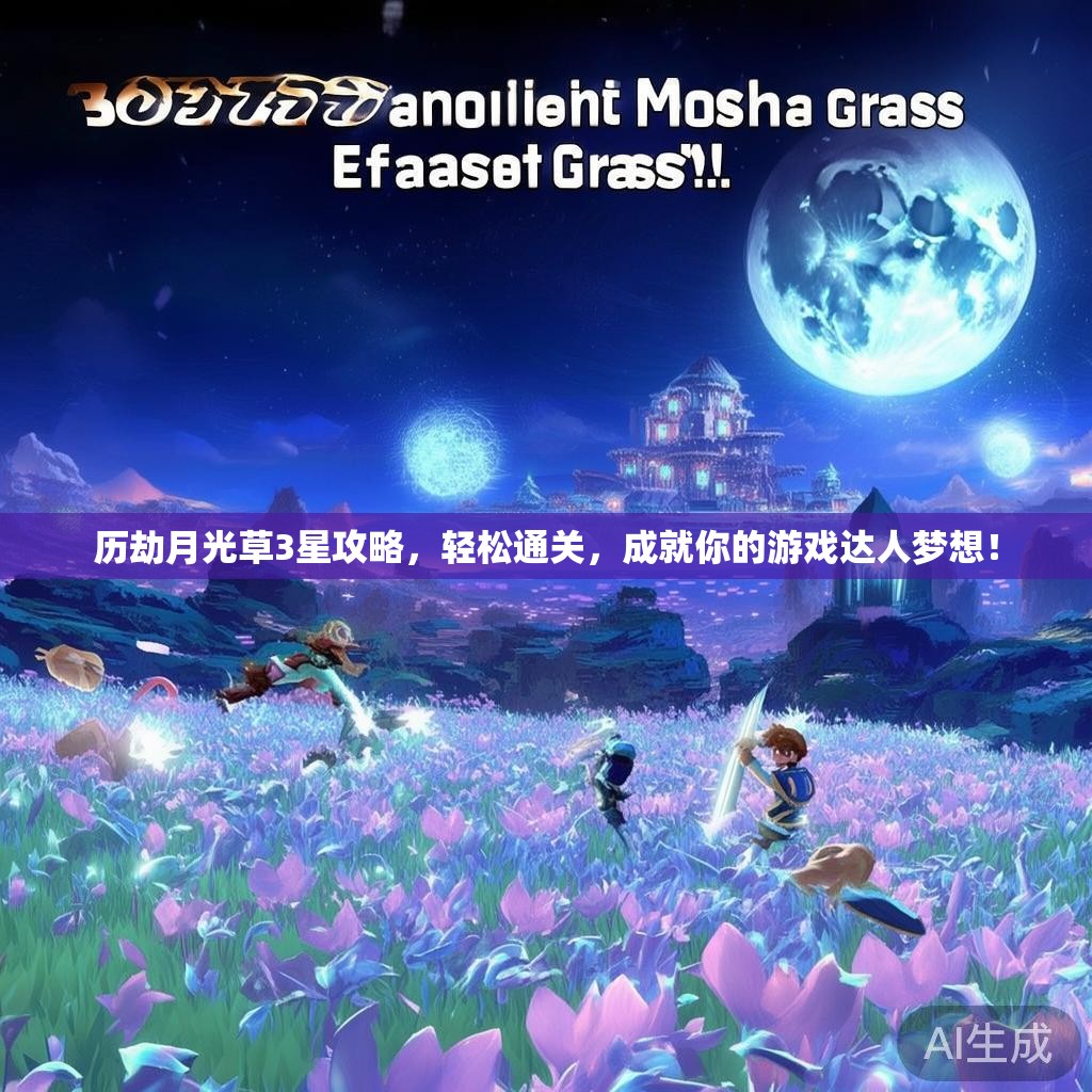 历劫月光草3星攻略,轻松通关,成就你的游戏达人梦想! 历劫月光草3星攻略,轻松通关,成就你的游戏达人梦想!