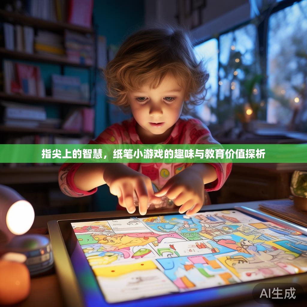 指尖上的智慧，纸笔小游戏的趣味与教育价值探析