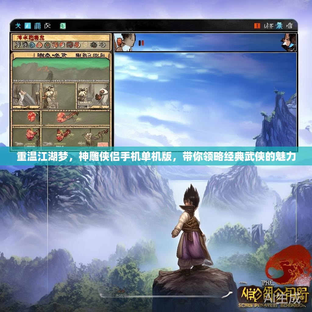 重温江湖梦,神雕侠侣手机单机版,带你领略经典武侠的魅力 重温江湖梦,神雕侠侣手机单机版,带你领略经典武侠的魅力