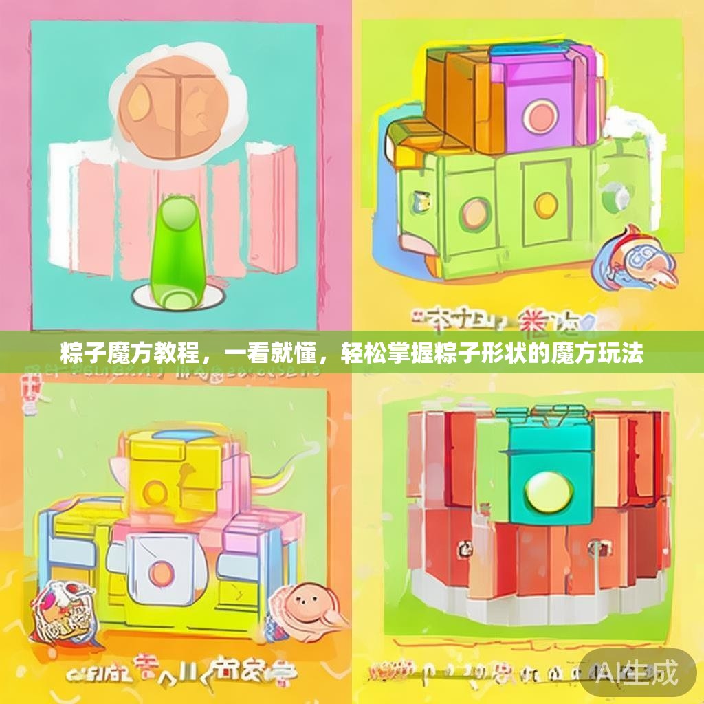 粽子魔方教程，一看就懂，轻松掌握粽子形状的魔方玩法