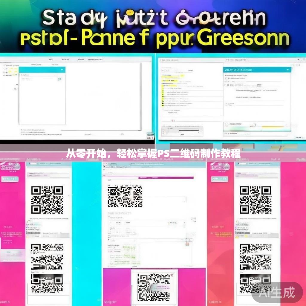 从零开始,轻松掌握PS二维码制作教程 从零开始,轻松掌握PS二维码制作教程