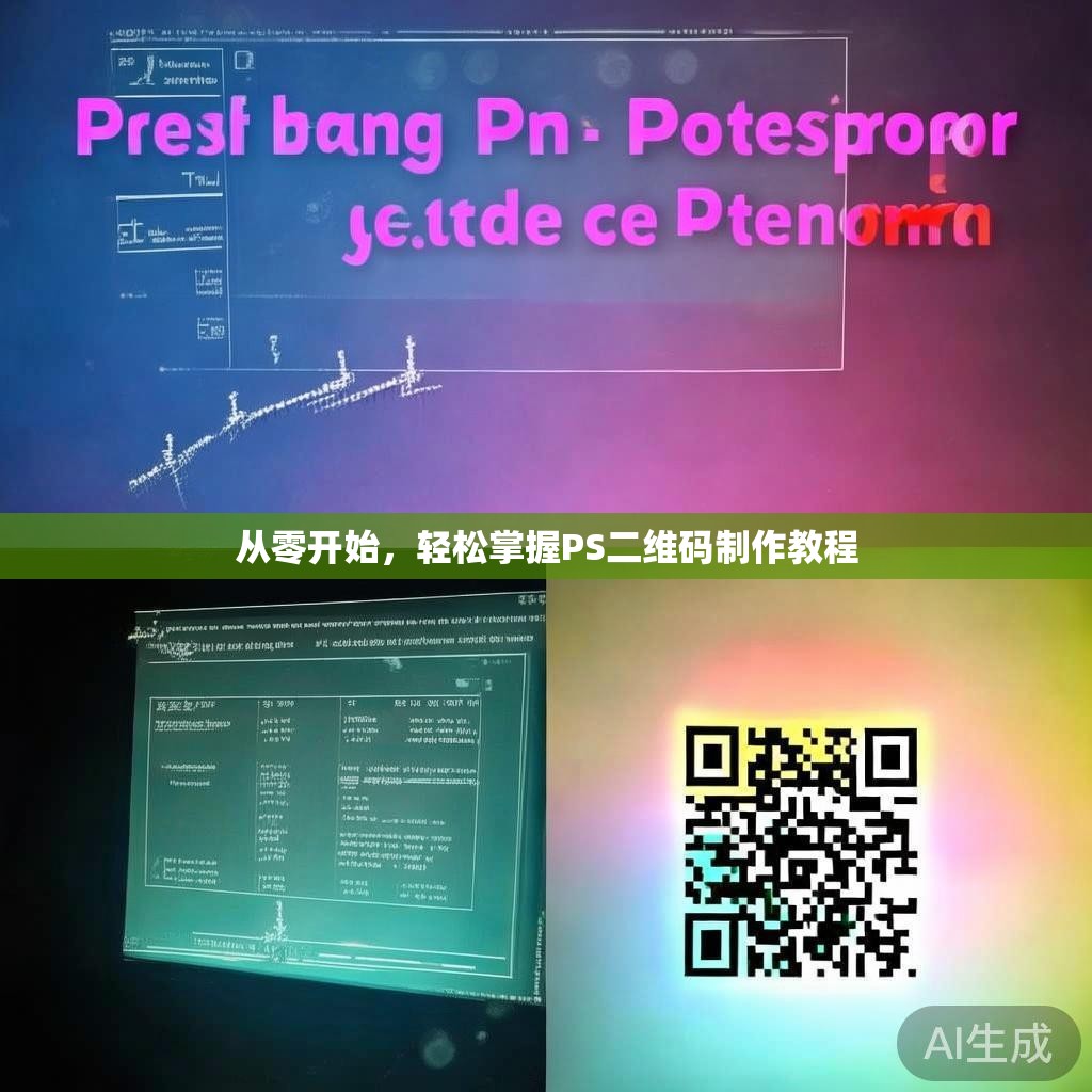 从零开始,轻松掌握PS二维码制作教程 从零开始,轻松掌握PS二维码制作教程