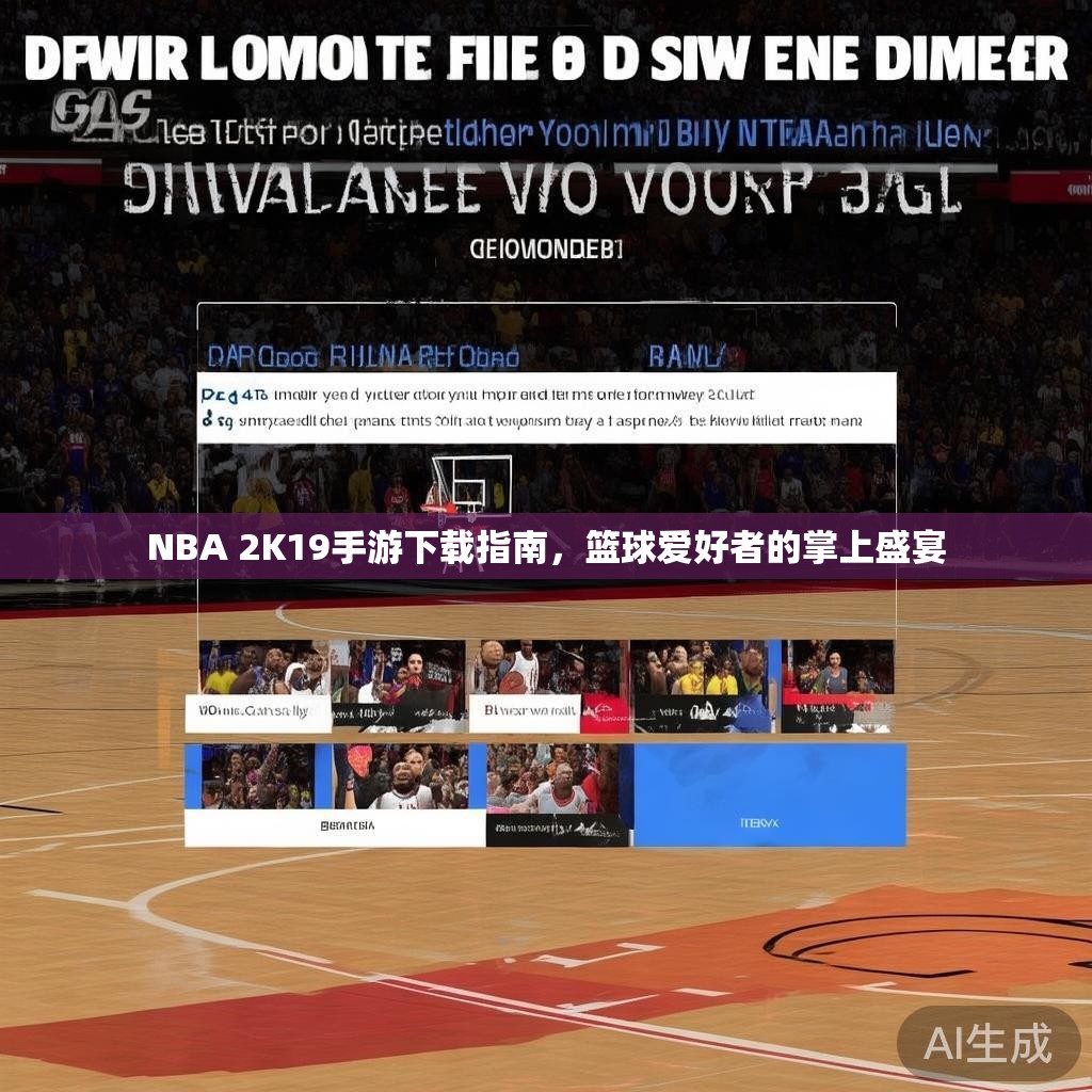 NBA 2K19手游下载指南,篮球爱好者的掌上盛宴 NBA 2K19手游下载指南,篮球爱好者的掌上盛宴