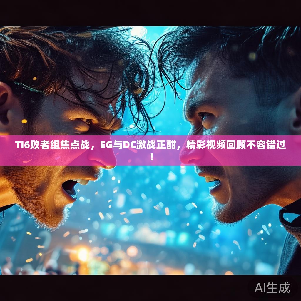 TI6败者组焦点战,EG与DC激战正酣,精彩视频回顾不容错过! TI6败者组焦点战,EG与DC激战正酣,精彩视频回顾不容错过!