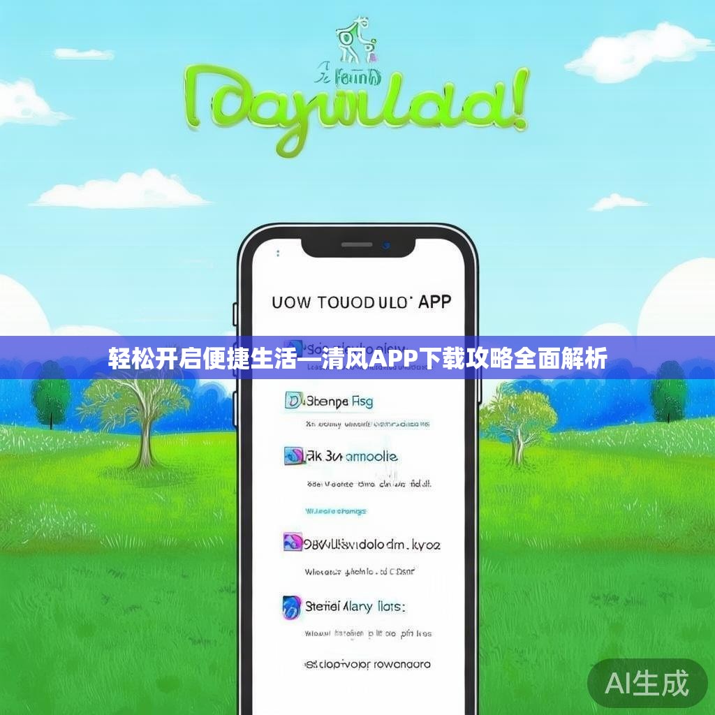 轻松开启便捷生活—清风APP下载攻略全面解析 轻松开启便捷生活—清风APP下载攻略全面解析