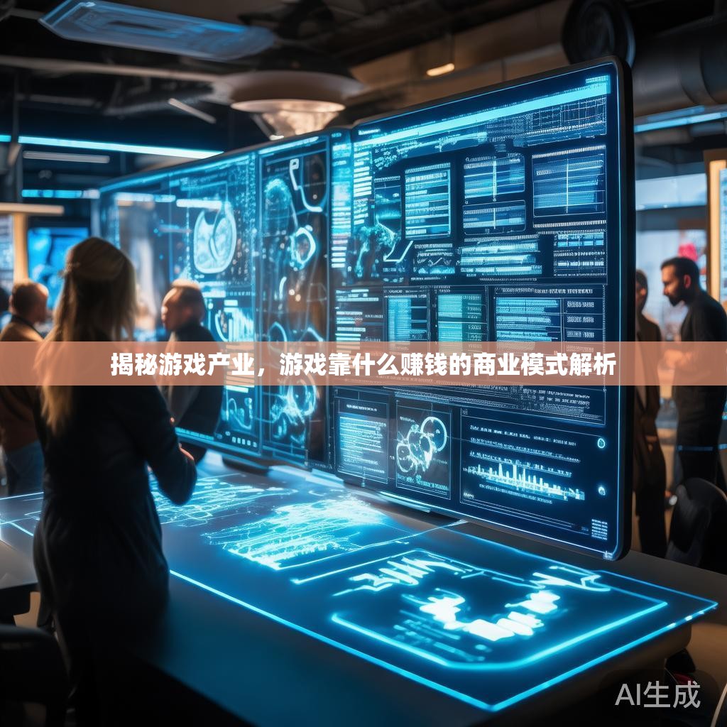 揭秘游戏产业，游戏靠什么赚钱的商业模式解析