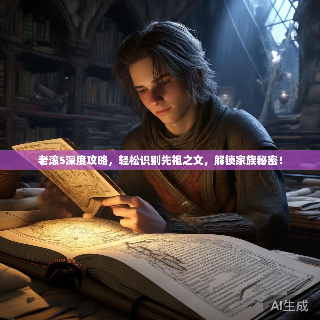 老滚5深度攻略,轻松识别先祖之文,解锁家族秘密! 老滚5深度攻略,轻松识别先祖之文,解锁家族秘密!