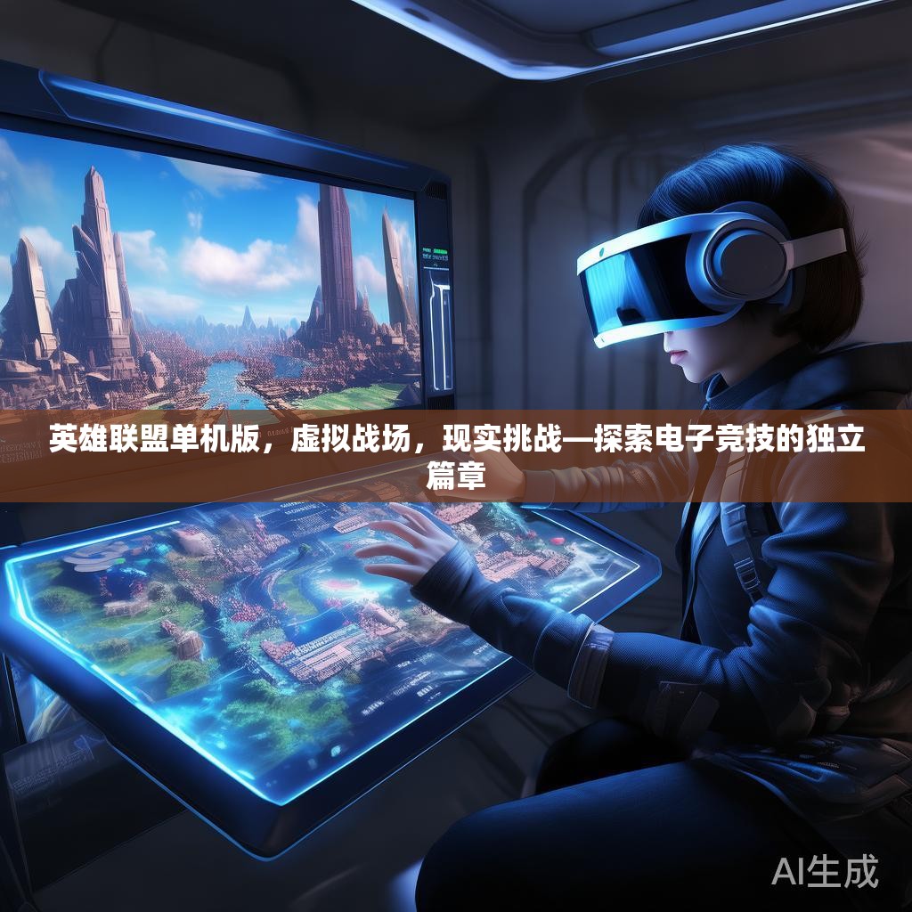 英雄联盟单机版，虚拟战场，现实挑战—探索电子竞技的独立篇章