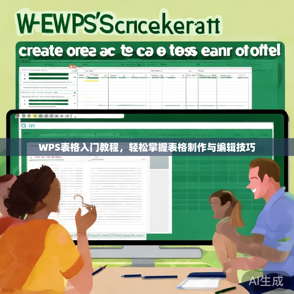 WPS表格入门教程,轻松掌握表格制作与编辑技巧 WPS表格入门教程,轻松掌握表格制作与编辑技巧