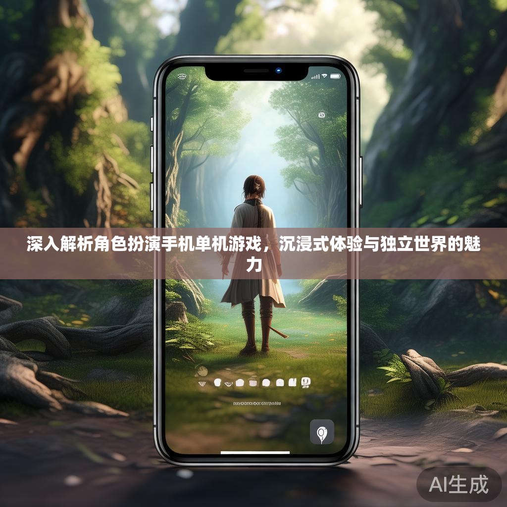 深入解析角色扮演手机单机游戏，沉浸式体验与独立世界的魅力
