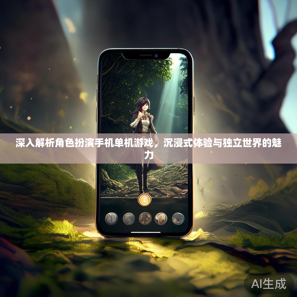 深入解析角色扮演手机单机游戏，沉浸式体验与独立世界的魅力