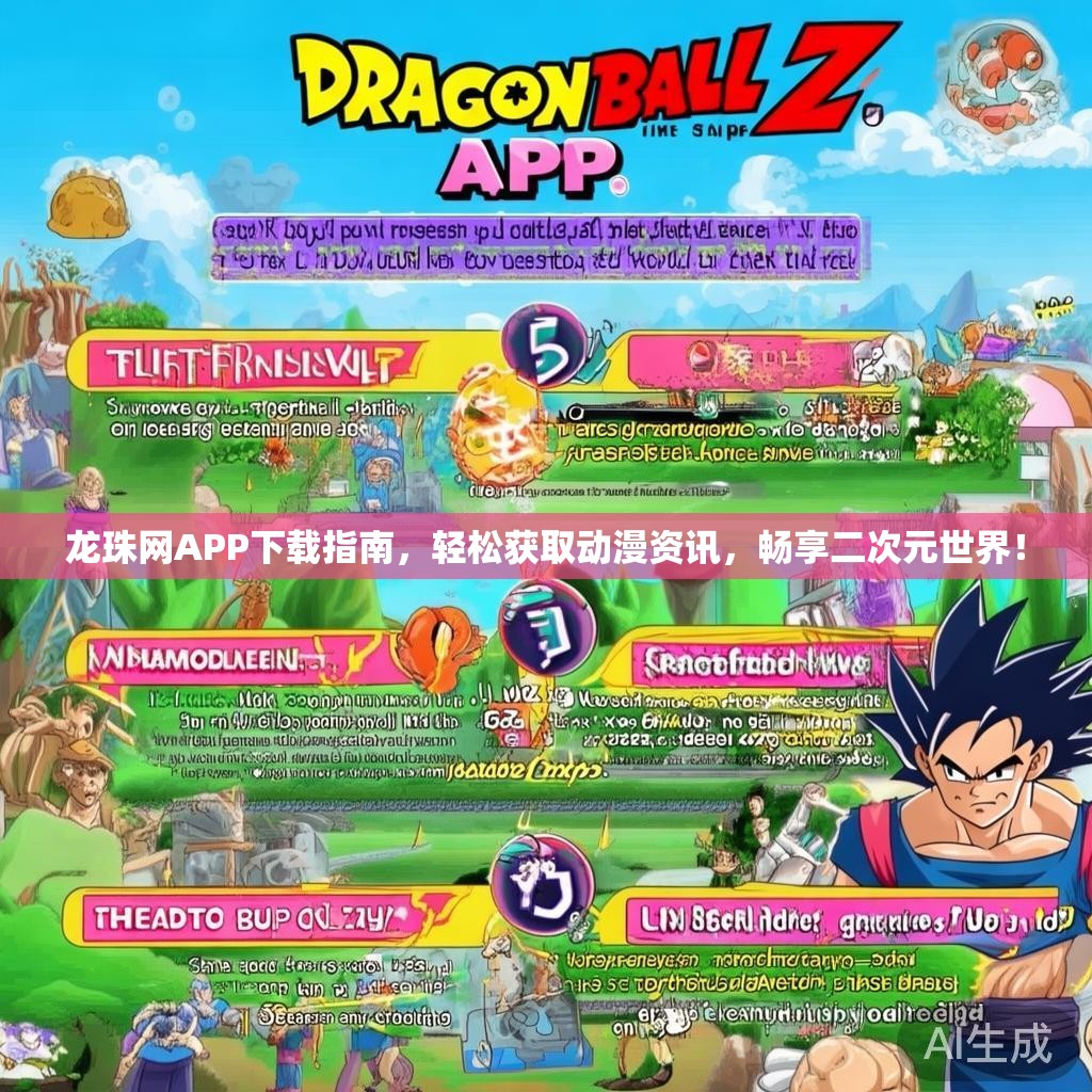 龙珠网APP下载指南，轻松获取动漫资讯，畅享二次元世界！