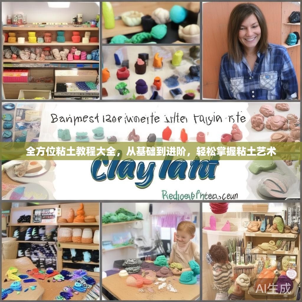 全方位粘土教程大全，从基础到进阶，轻松掌握粘土艺术