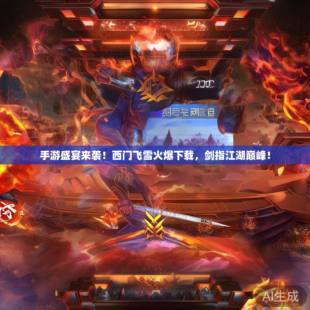 手游盛宴来袭！西门飞雪火爆下载，剑指江湖巅峰！