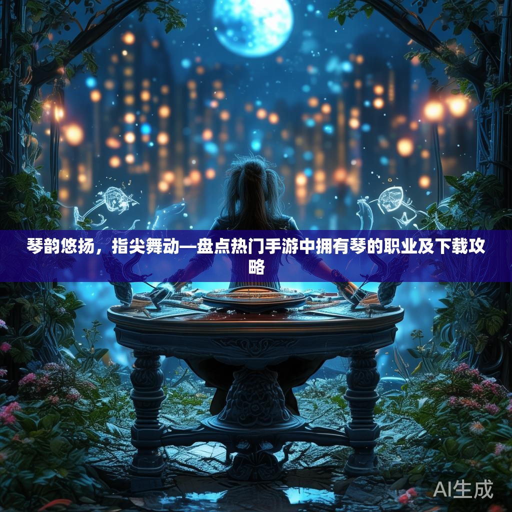 琴韵悠扬，指尖舞动—盘点热门手游中拥有琴的职业及下载攻略