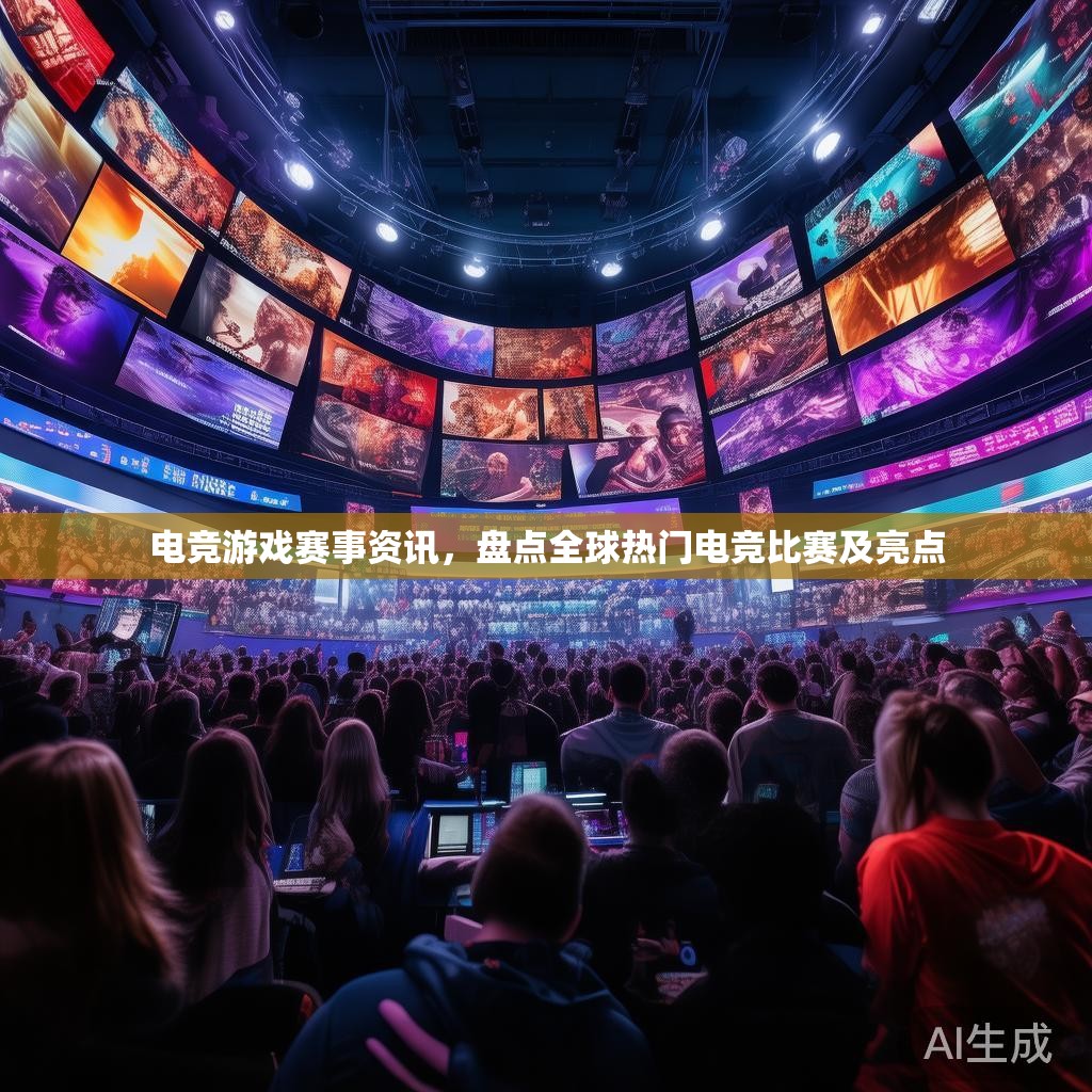 电竞游戏赛事资讯，盘点全球热门电竞比赛及亮点