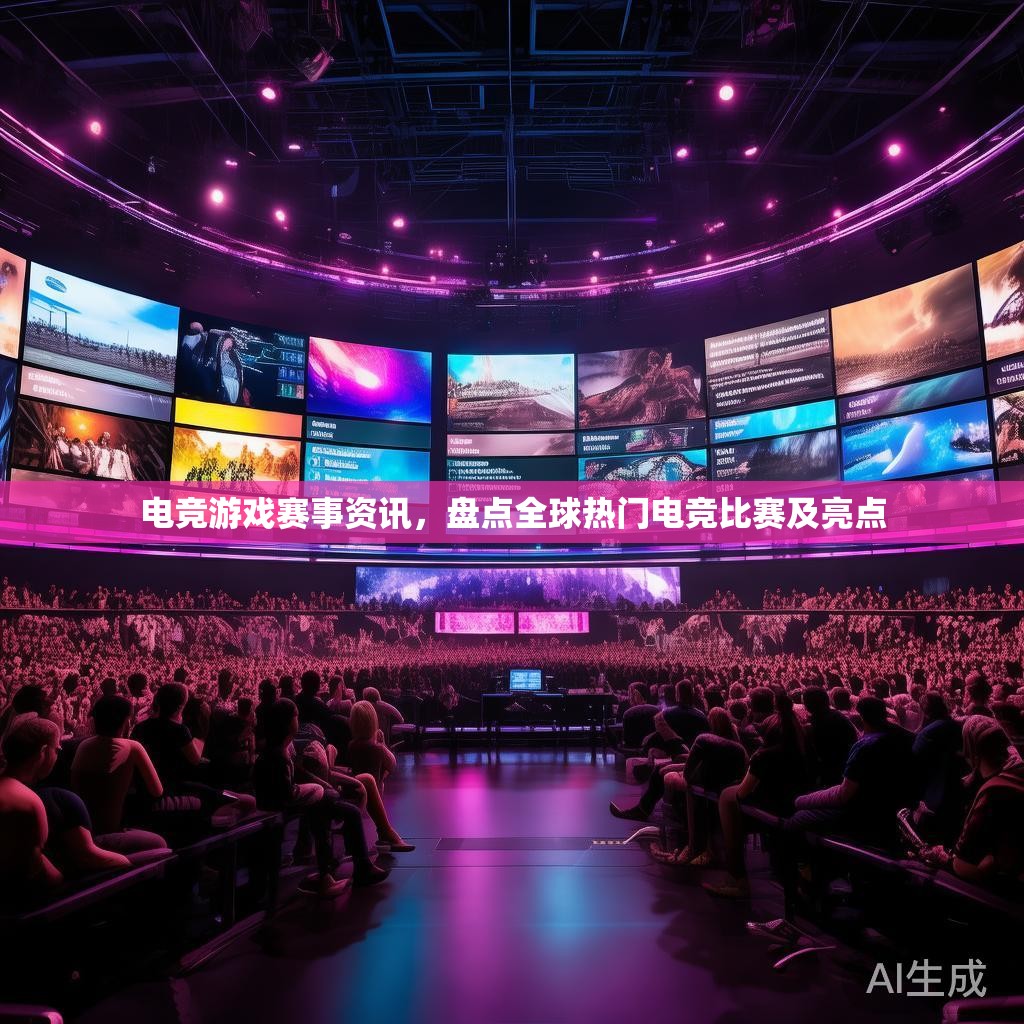 电竞游戏赛事资讯，盘点全球热门电竞比赛及亮点