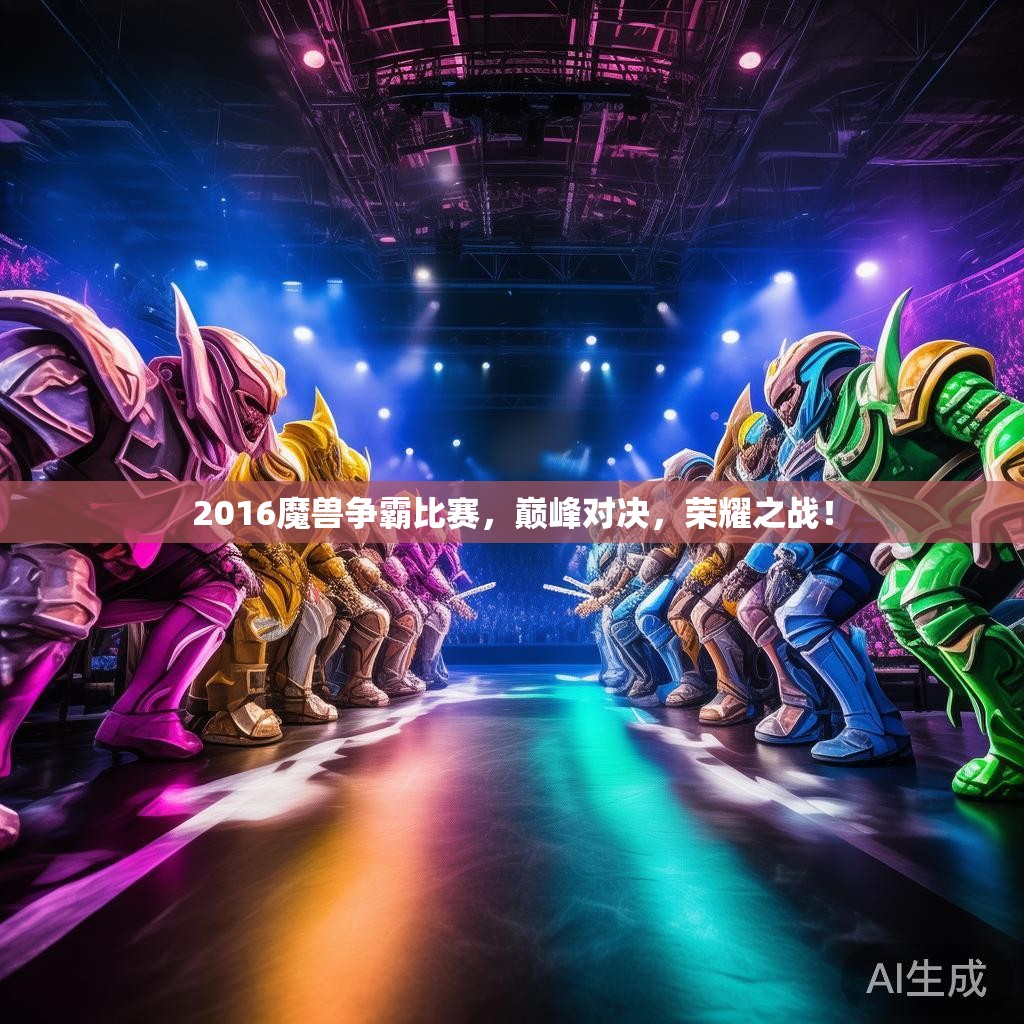 2016魔兽争霸比赛，巅峰对决，荣耀之战！