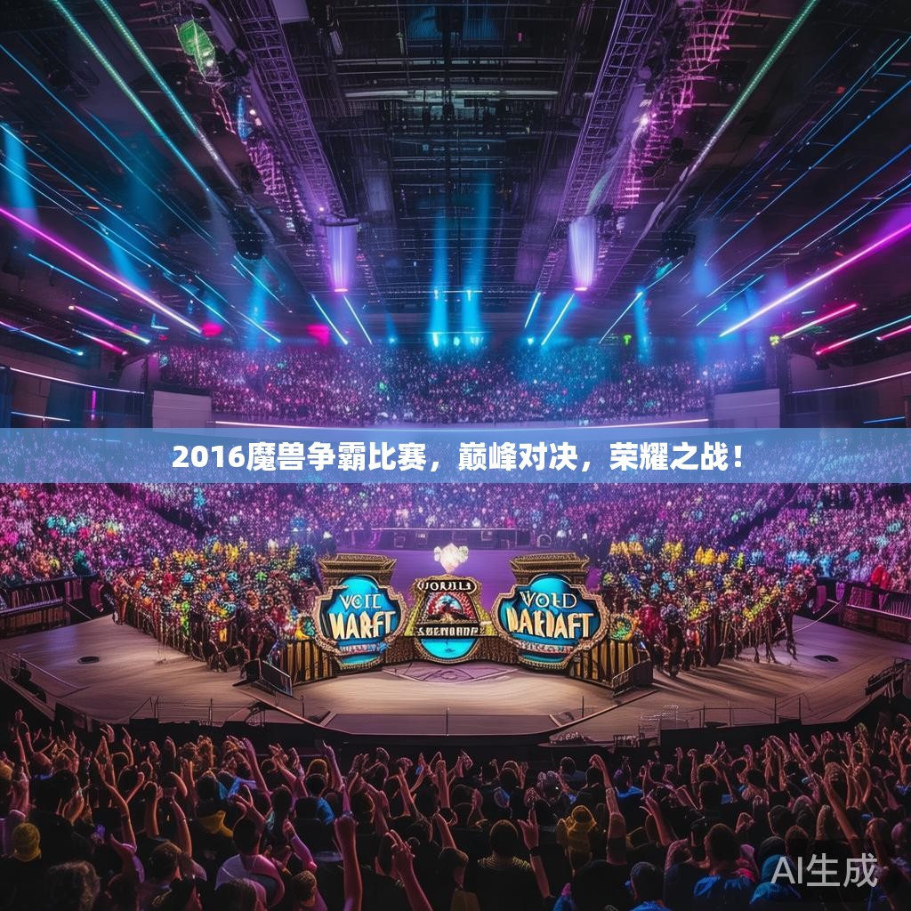 2016魔兽争霸比赛，巅峰对决，荣耀之战！