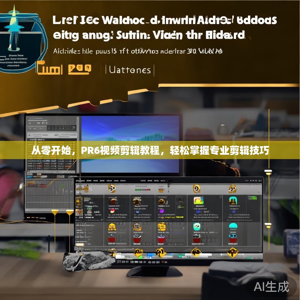 从零开始，PR6视频剪辑教程，轻松掌握专业剪辑技巧