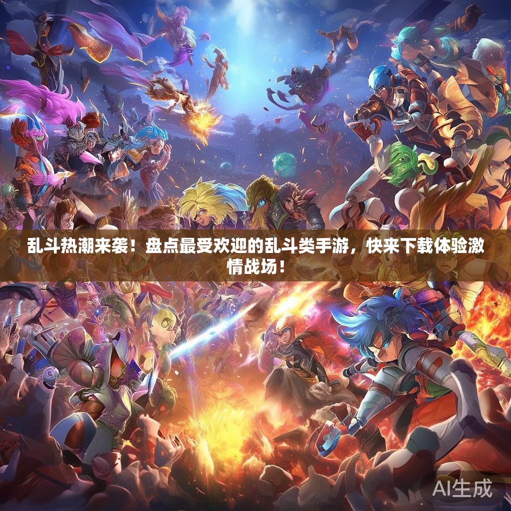 乱斗热潮来袭！盘点最受欢迎的乱斗类手游，快来下载体验激情战场！