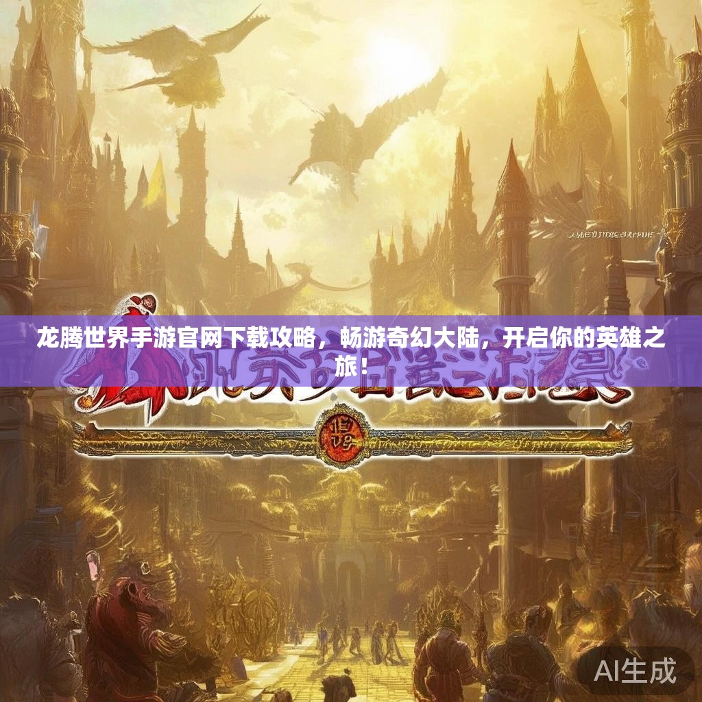 龙腾世界手游官网下载攻略，畅游奇幻大陆，开启你的英雄之旅！