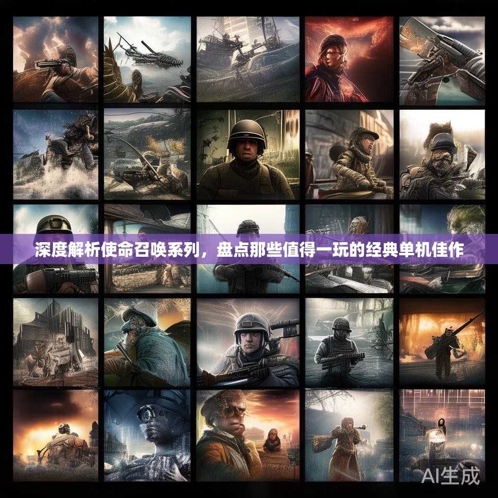 深度解析使命召唤系列，盘点那些值得一玩的经典单机佳作