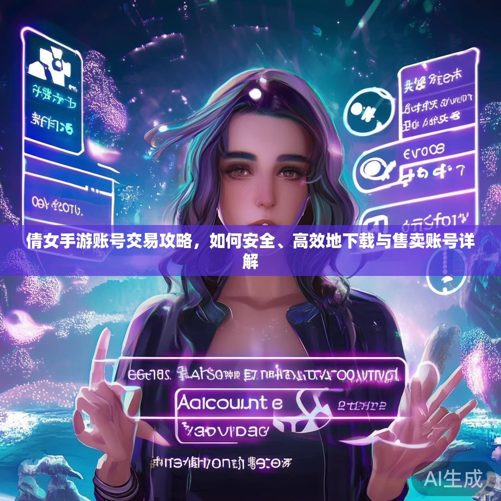 倩女手游账号交易攻略，如何安全、高效地下载与售卖账号详解