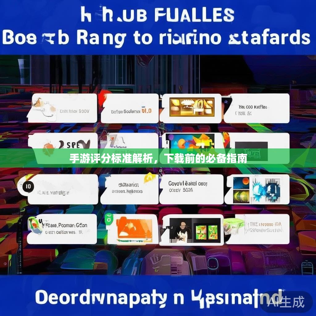 手游评分标准解析，下载前的必备指南