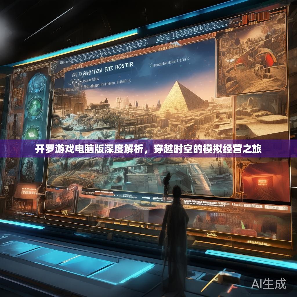 开罗游戏电脑版深度解析，穿越时空的模拟经营之旅