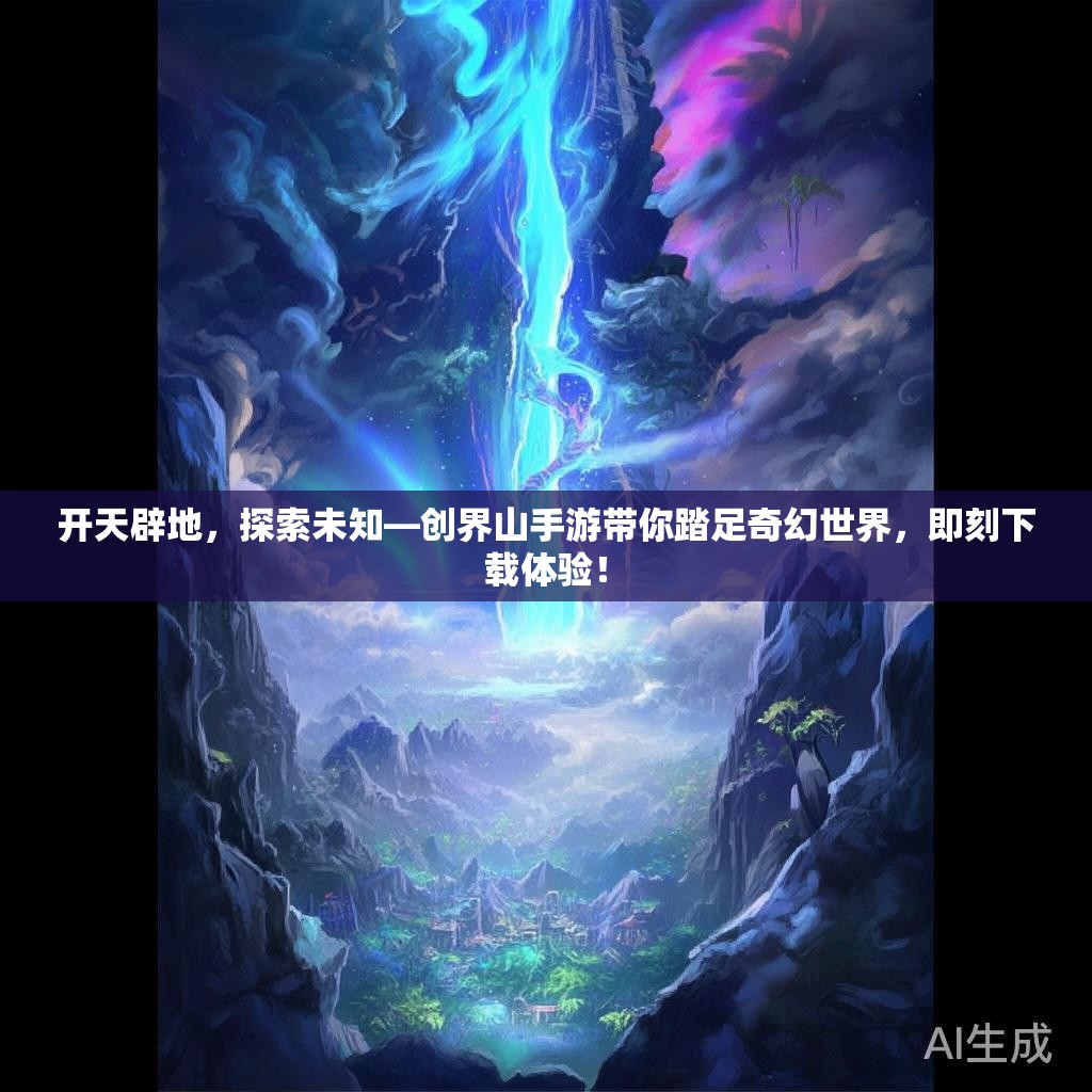 开天辟地，探索未知—创界山手游带你踏足奇幻世界，即刻下载体验！