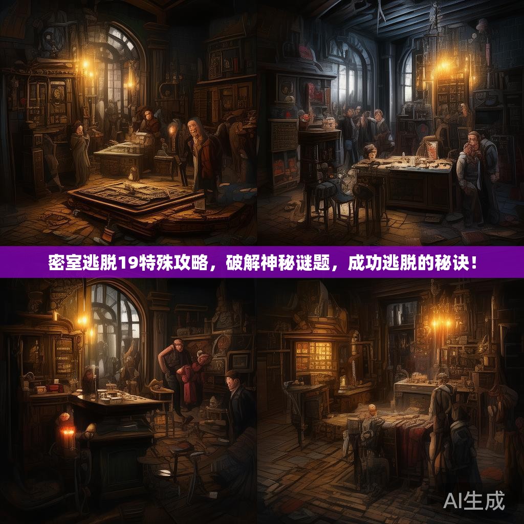 密室逃脱19特殊攻略，破解神秘谜题，成功逃脱的秘诀！