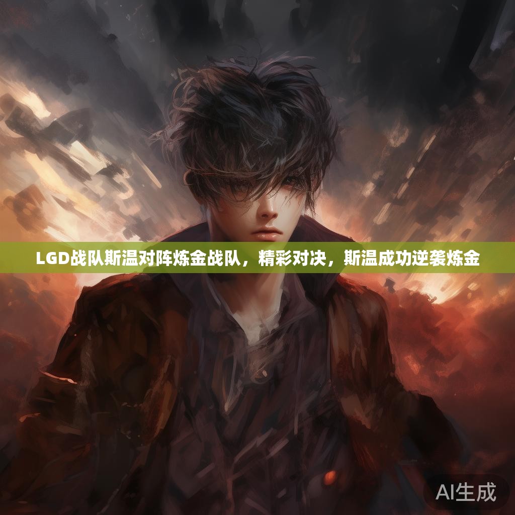 LGD战队斯温对阵炼金战队，精彩对决，斯温成功逆袭炼金