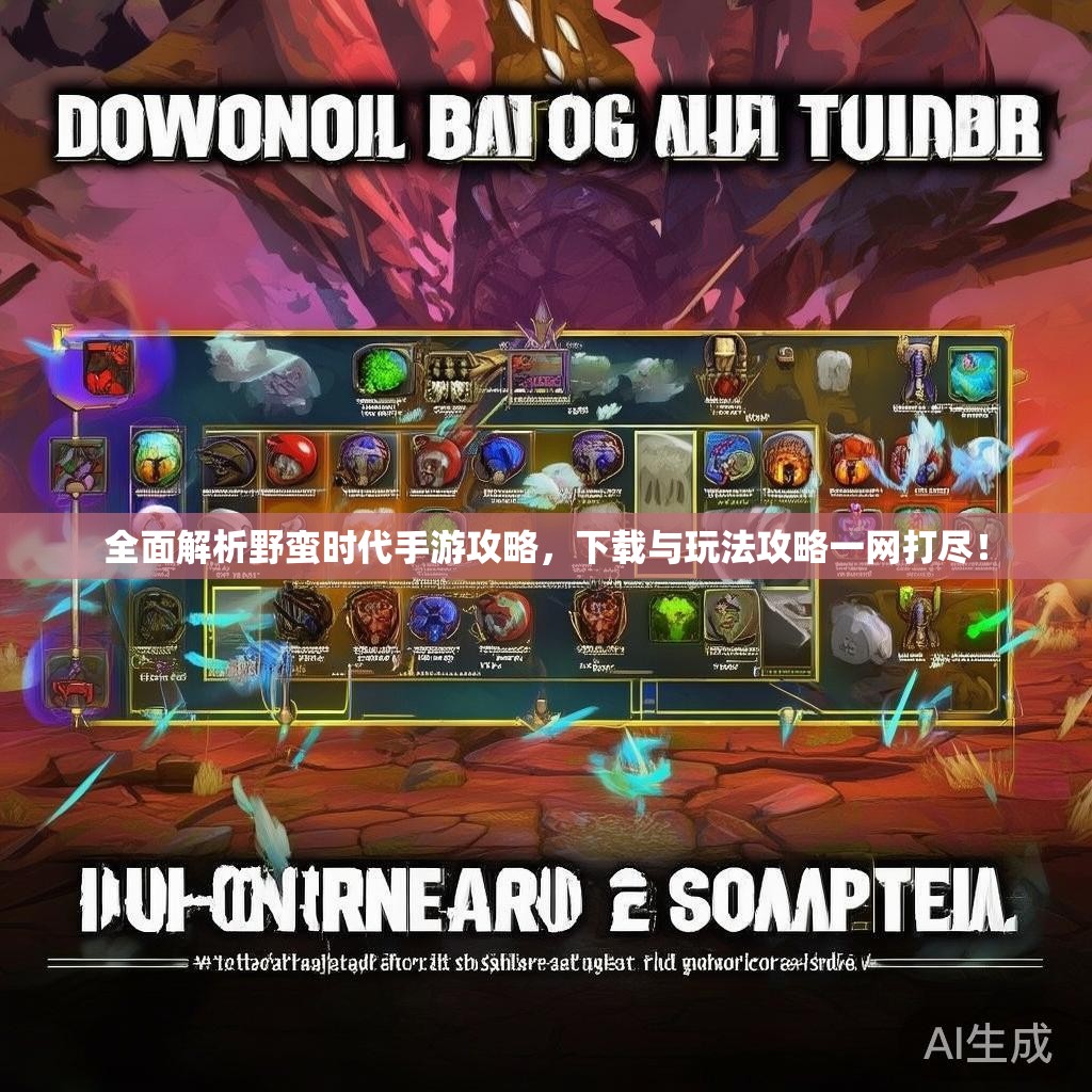 全面解析野蛮时代手游攻略，下载与玩法攻略一网打尽！