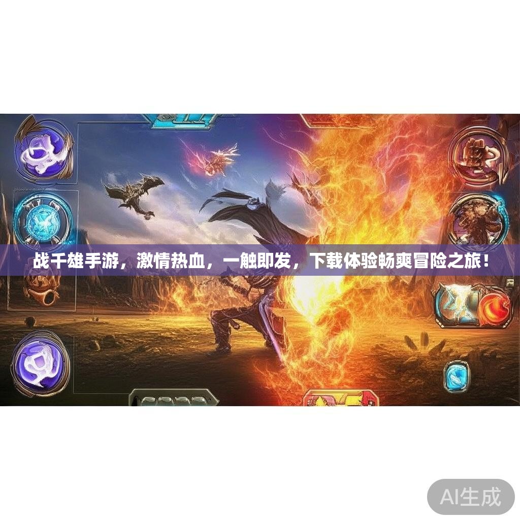 战千雄手游，激情热血，一触即发，下载体验畅爽冒险之旅！