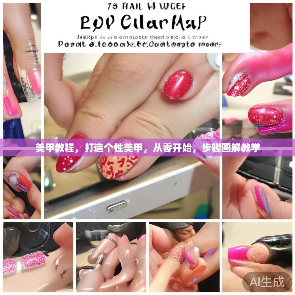 美甲教程,打造个性美甲,从零开始,步骤图解教学 美甲教程,打造个性美甲,从零开始,步骤图解教学