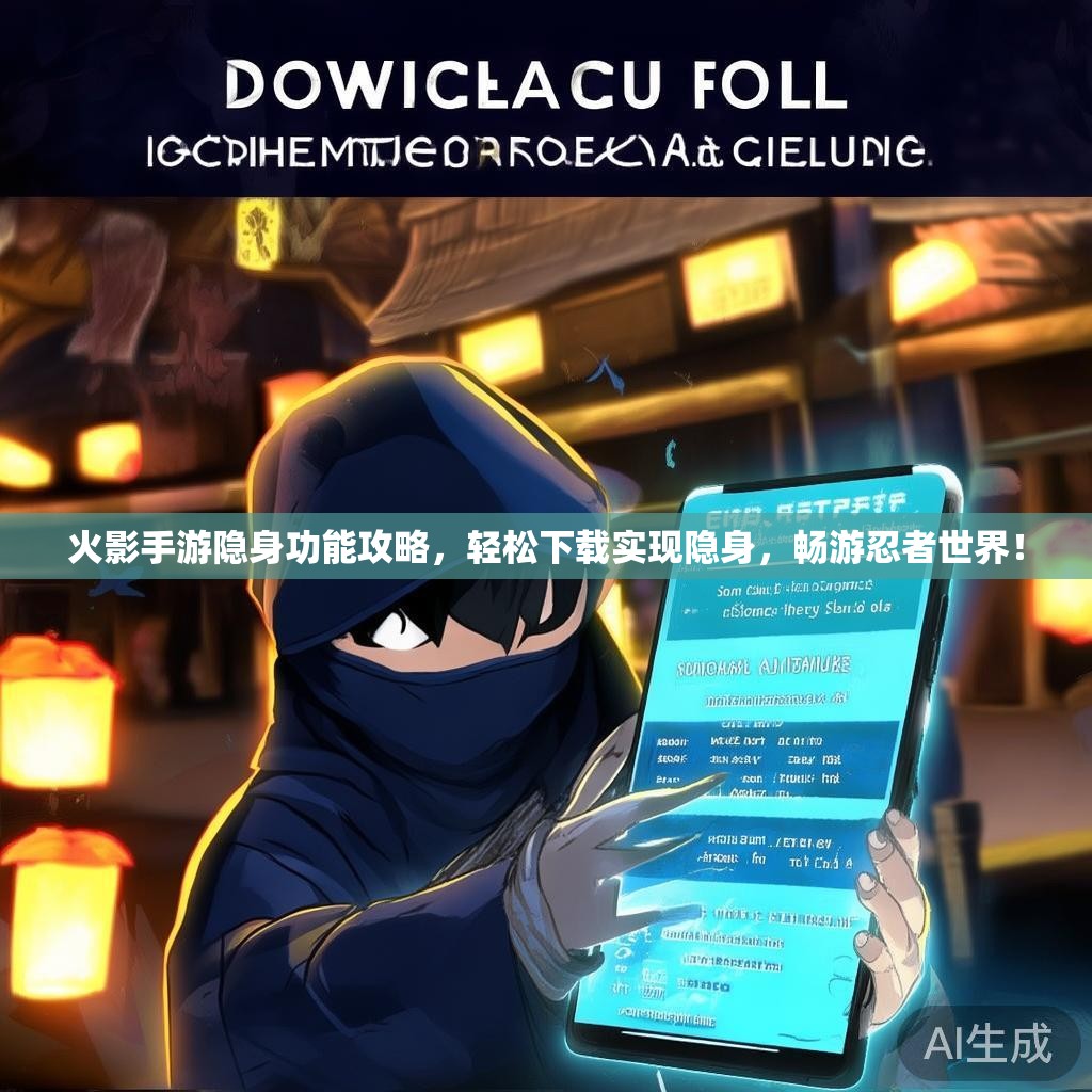 火影手游隐身功能攻略，轻松下载实现隐身，畅游忍者世界！
